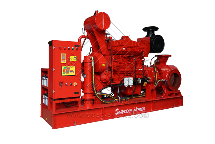Sunyear Fire Pump powered by CCEC Engine